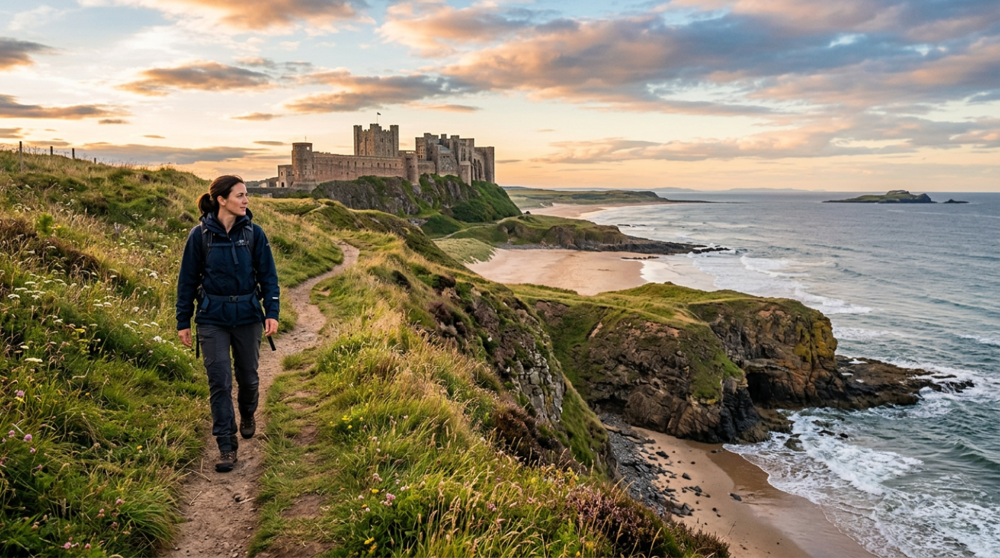England's Northumberland Coastline Walks
